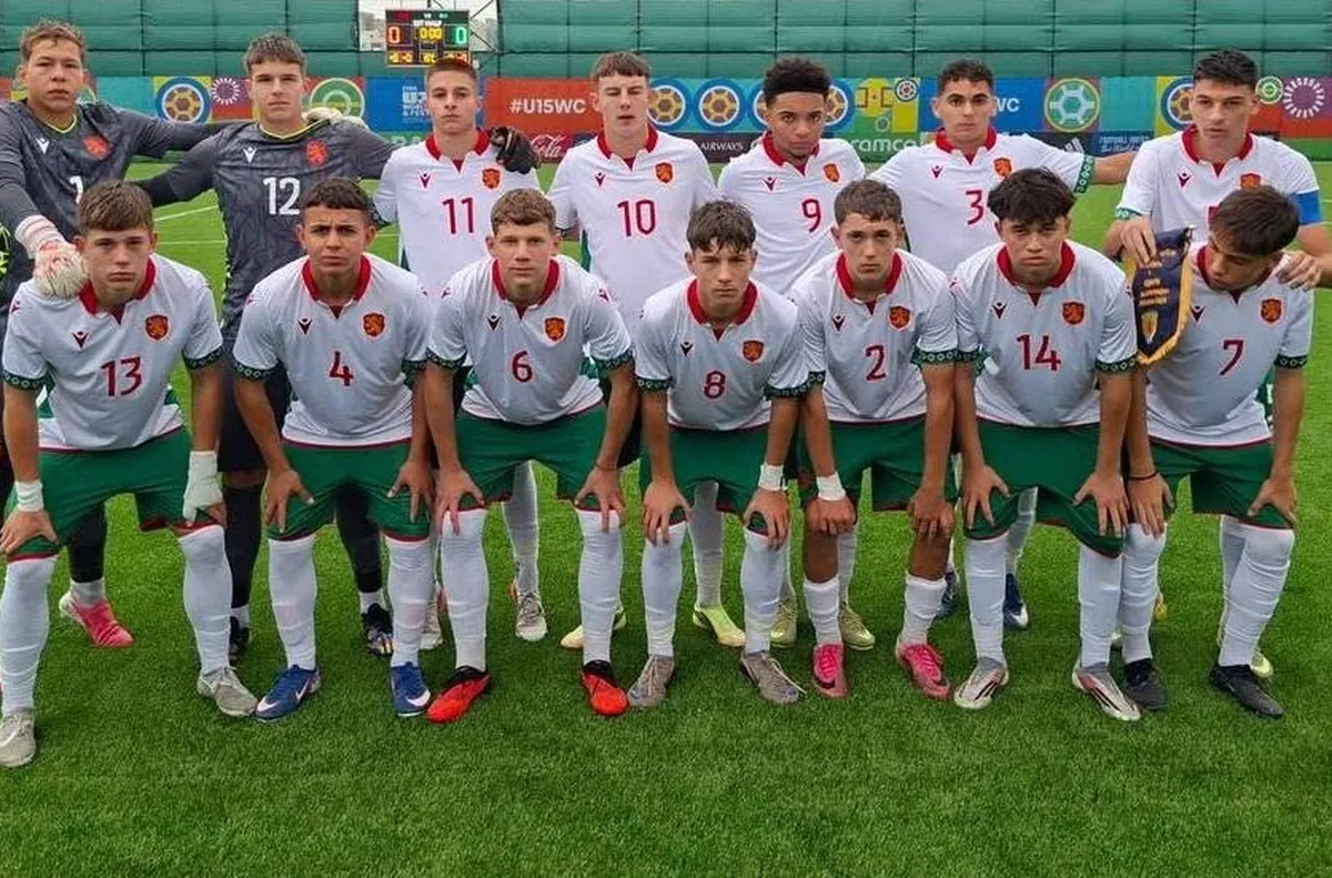 България U15 стартира с 2 победи на Световното първенство и фестивал на ФИФА