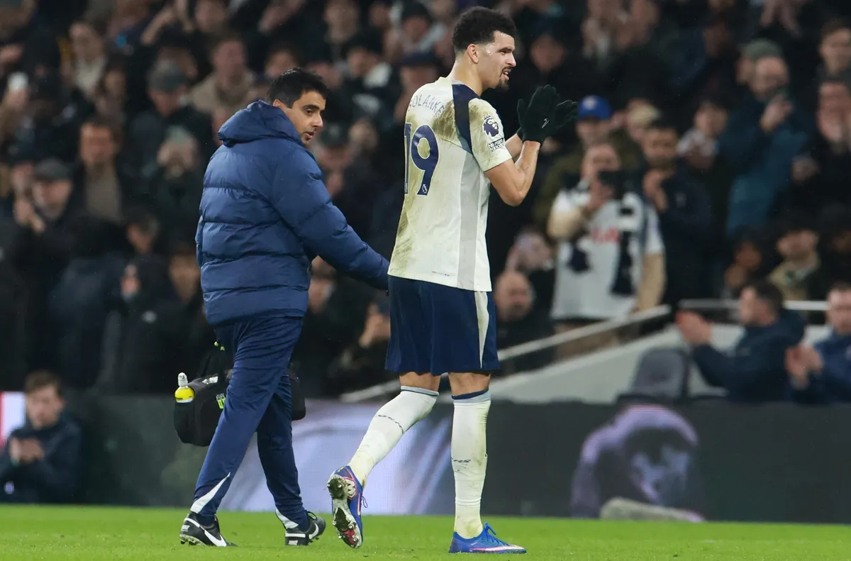 Нападателят на Тотнъм Доминик Соланке отбеляза един от най зрелищните