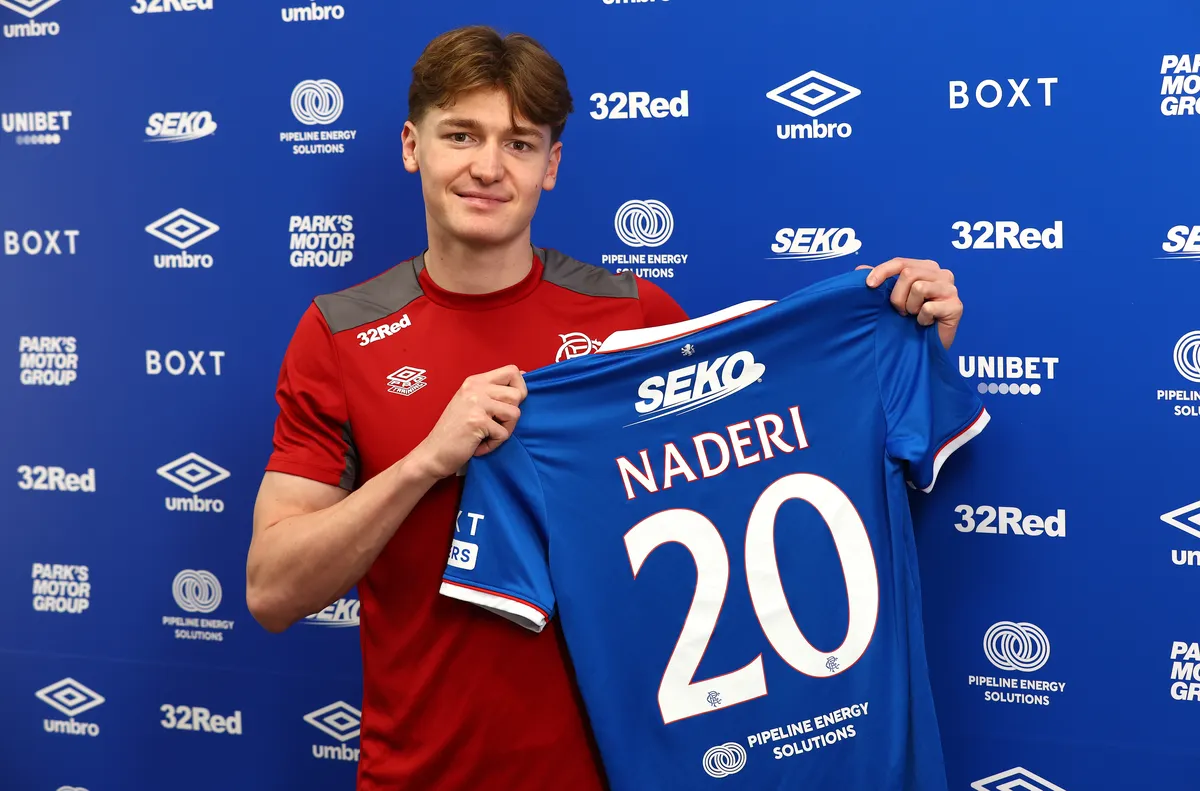 Рейнджърс привлече Райън Надери с дългосрочен договор съобщават от шотландския
