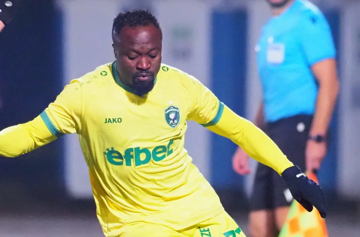 Героят за Лудогорец Бърнард Текпетей който отбеляза победния гол срещу