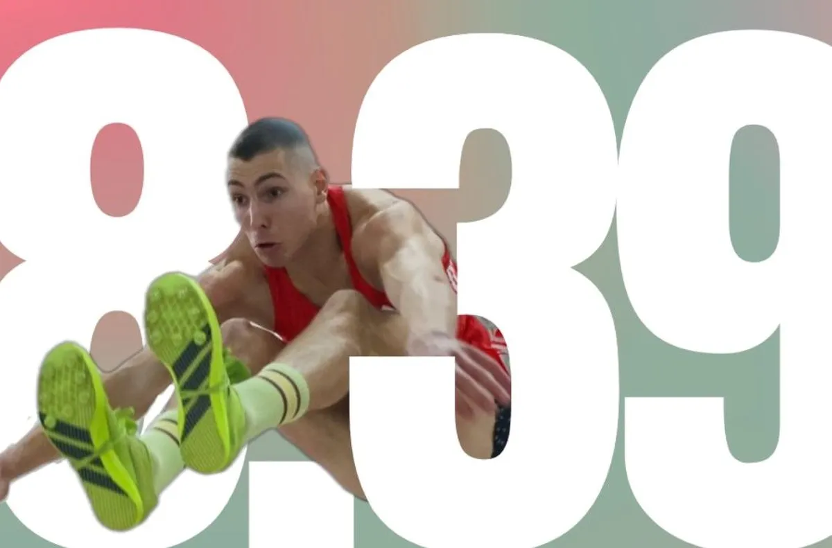 21 годишният лекоатлет вече държи рекордите на България и на