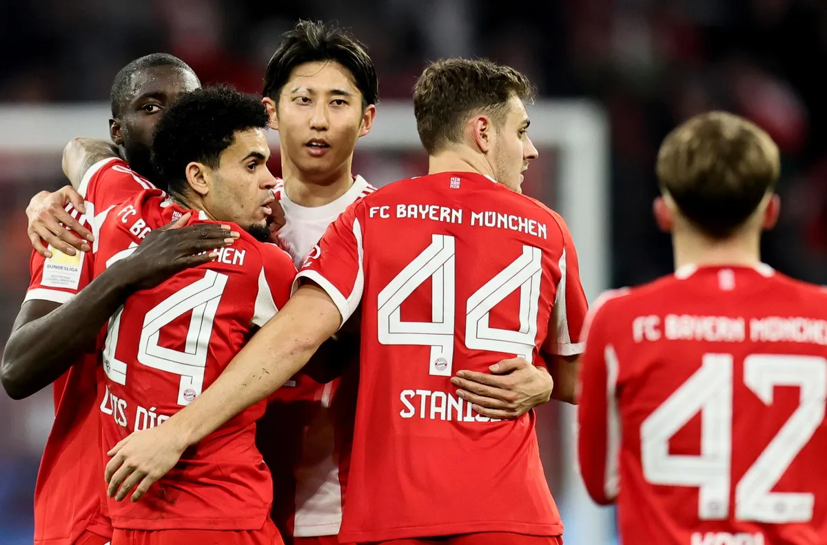 Четвъртфиналният мач от турнира за купата на Германия между Байерн