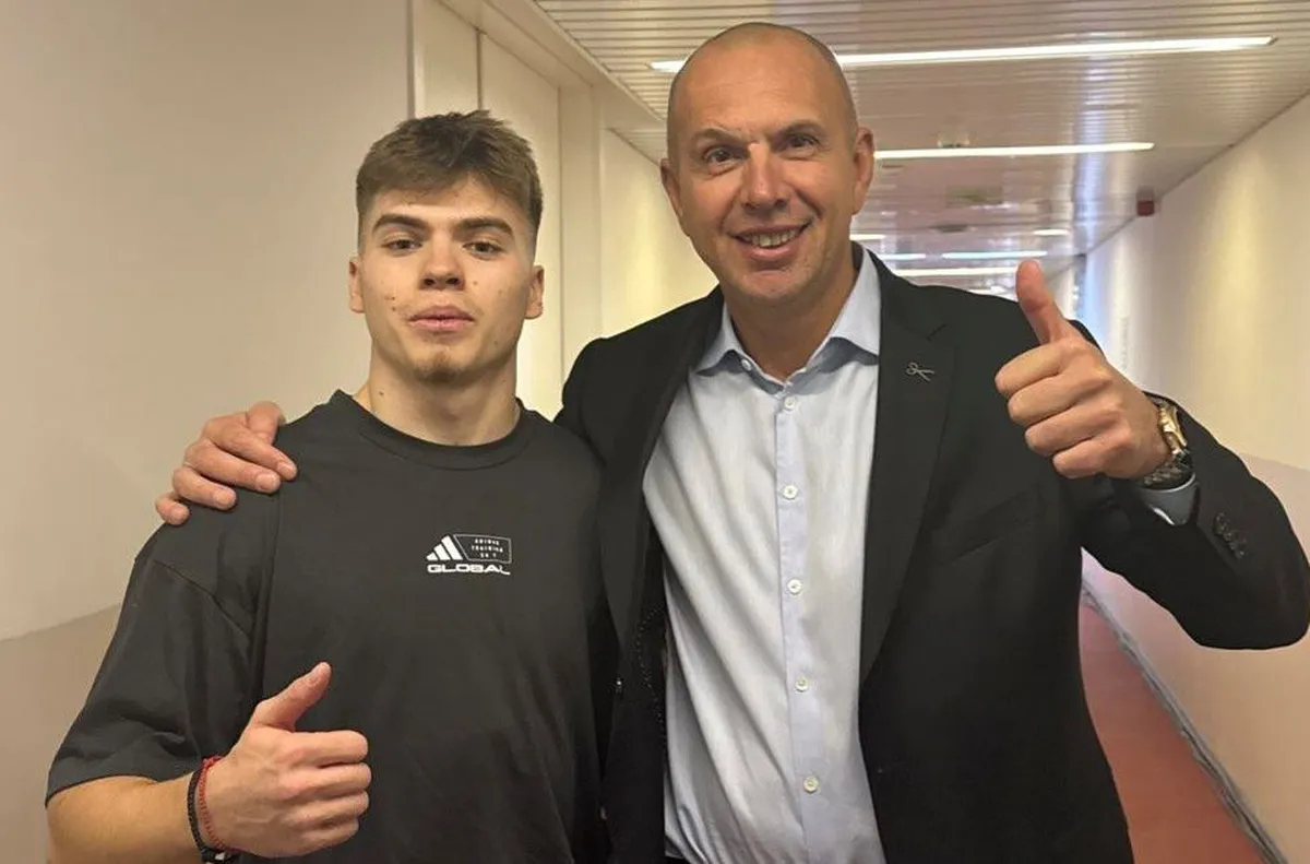 Президентът на БФЛА Георги Павлов поздрави лекоатлета Лекоатлетът Христо Илиев