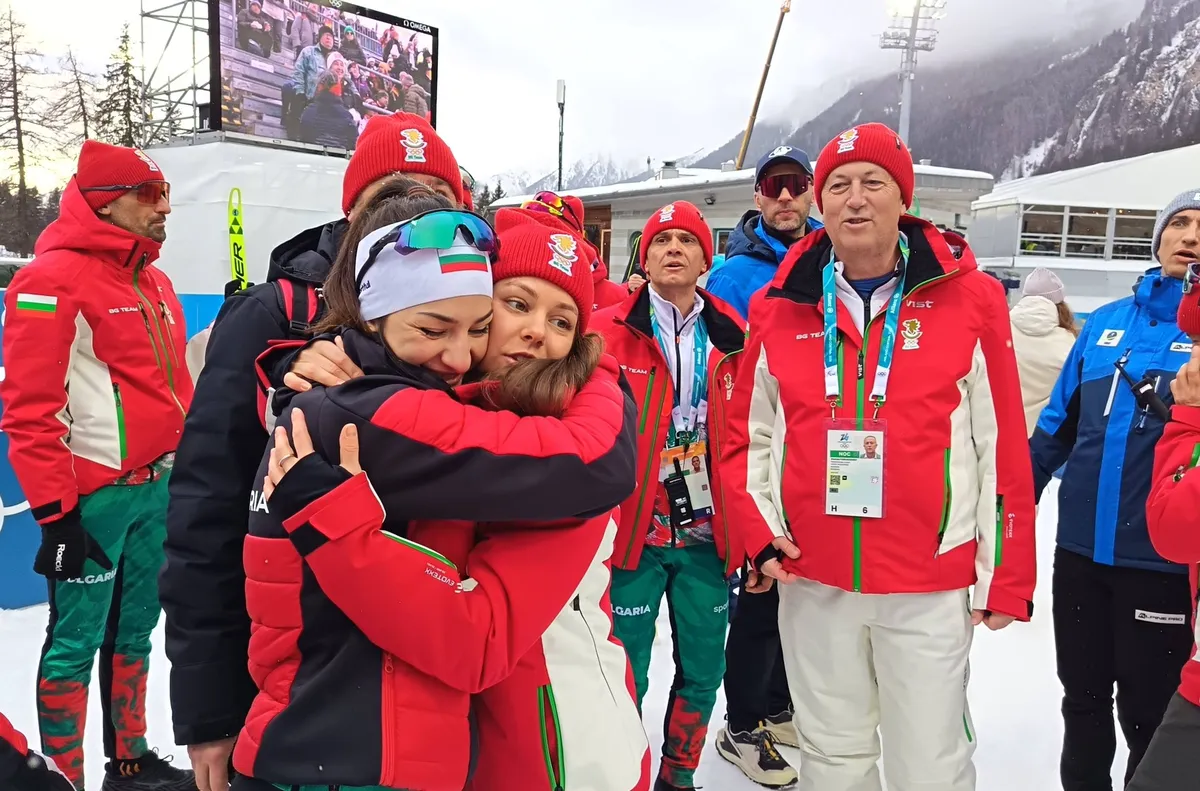 Благодарим ти Лора Председателят на Българския олимпийски комитет БОК Весела