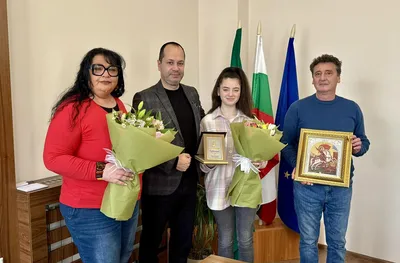 Враца отличи своята вицешампионка по спортна стрелба!