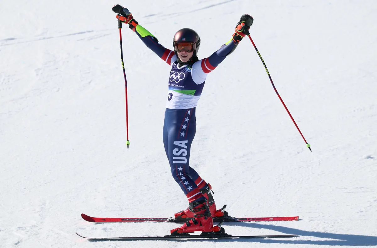 Американката триумфира в женския слалом Американката Микаела Шифрин спечели олимпийската