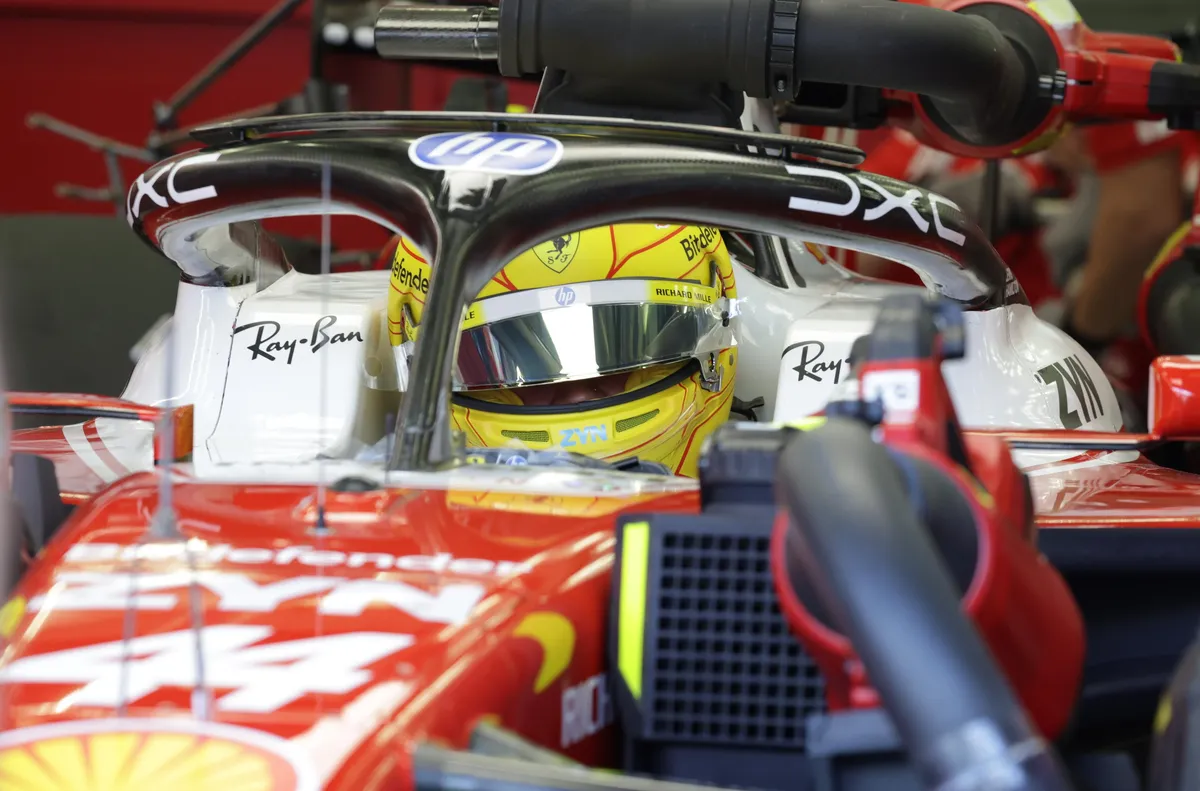 Карло Санти който в момента заема позицията на състезателен инженер