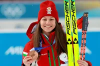 Лора Христова дари свой състезателен екип на Олимпийския музей в Лозана