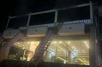 Хотел с футболни таланти горя в Сандански