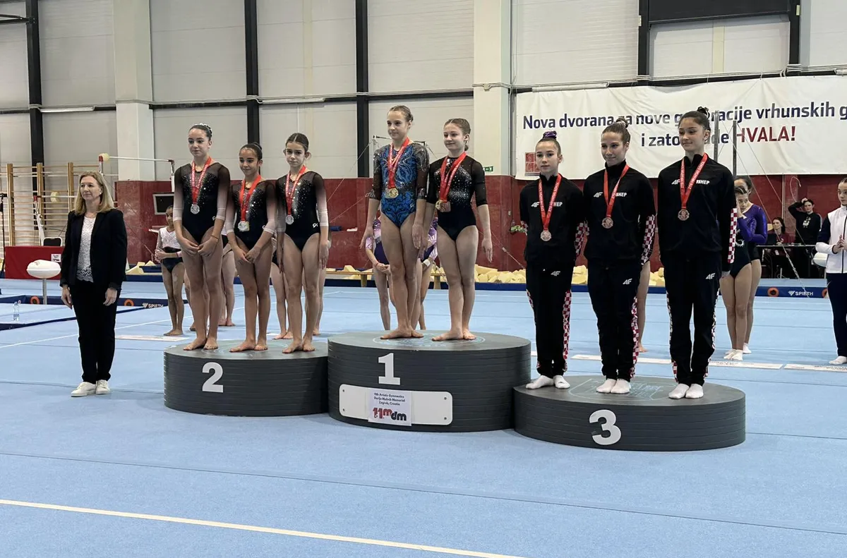 Гимнастиците ни с пет медала от турнир в Хърватия