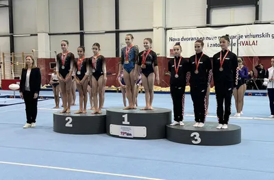Гимнастиците ни с пет медала от турнир в Хърватия