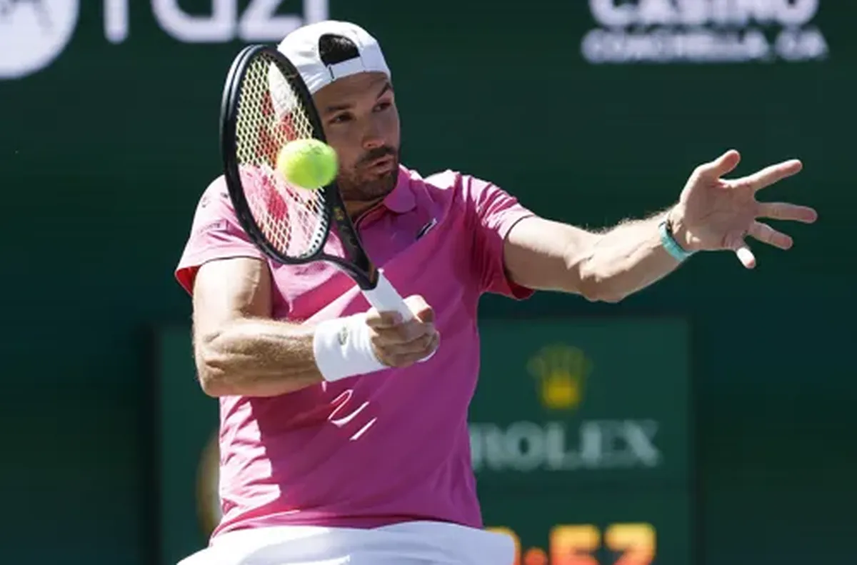 Григор Димитров загуби от Карлос Алкарас в Индиън Уелс