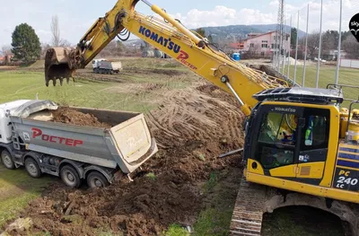 Започна ремонт на още един терен в Панчарево
