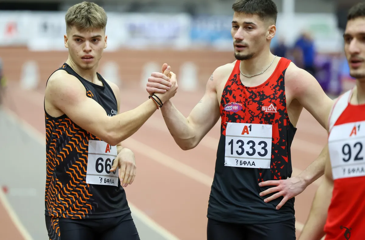 България за първи път с двама спринтьори на 60 м на световно в зала