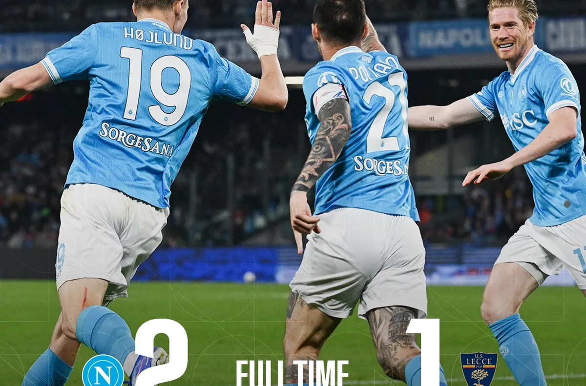 Наполи обърна и победи трудно Лече, записа трети пореден успех (ВИДЕО)