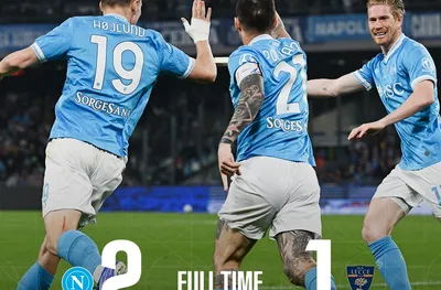 Наполи обърна и победи трудно Лече, записа трети пореден успех