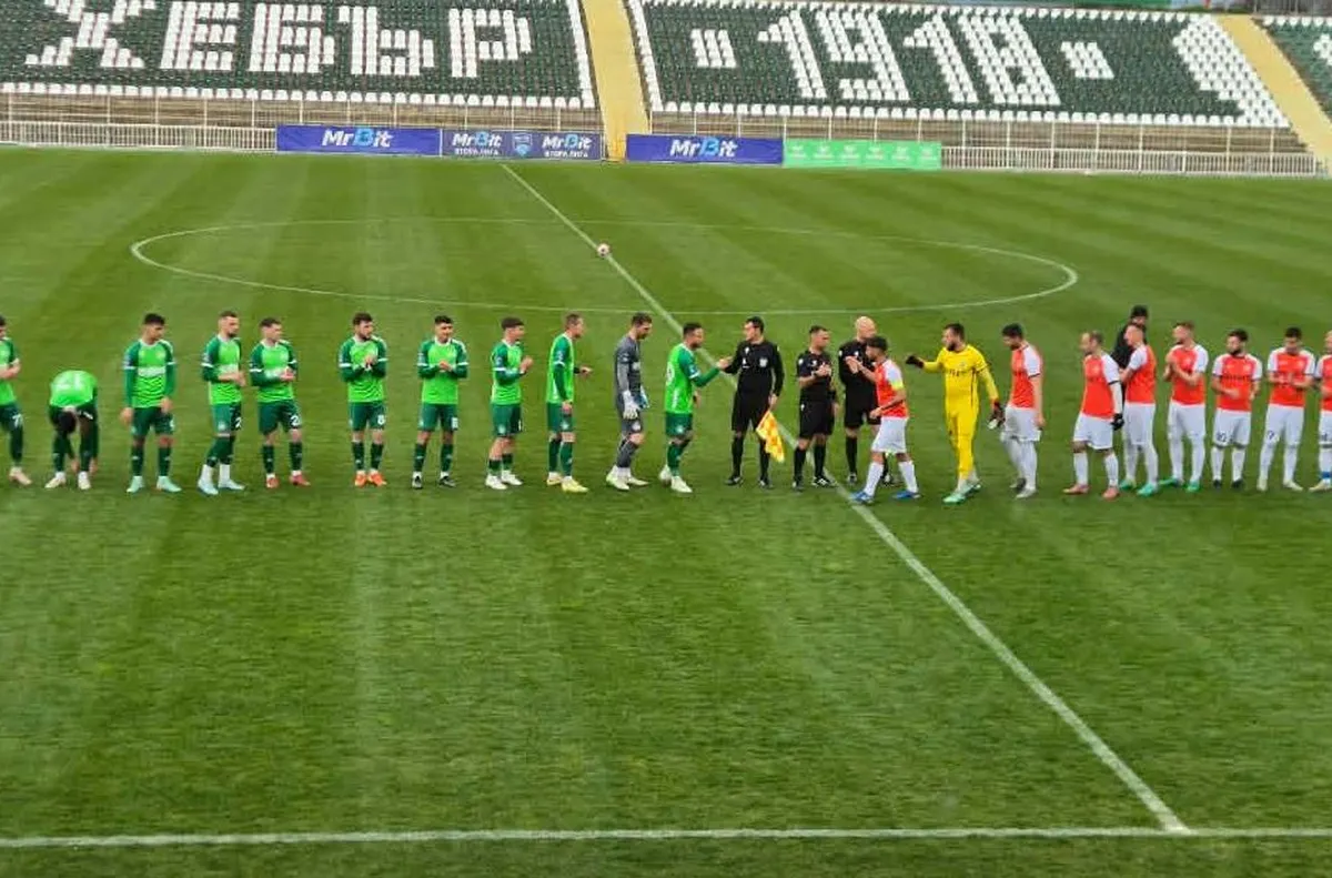 Хебър вкара 4 на Рилски спортист