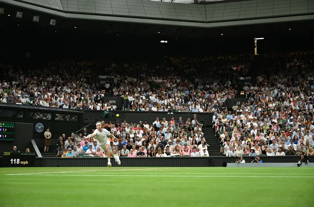 Шест корта на Уимбълдън с технология за видеоповторения