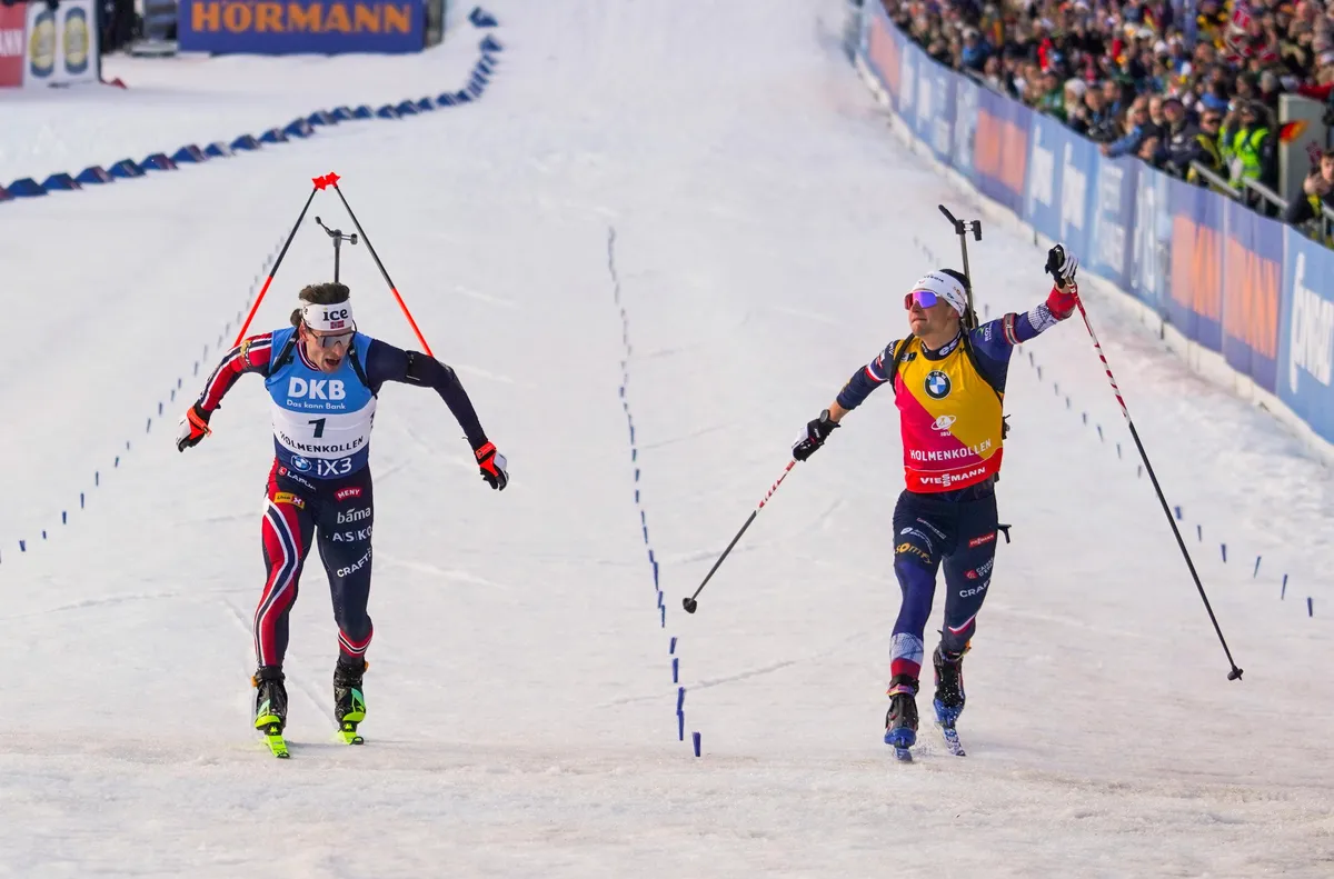 Фотофиниш определи победителя в предпоследното състезание от СК по биатлон