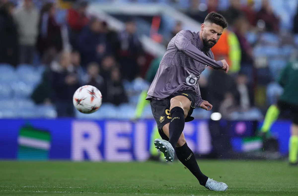 Неостаряващият Жиру донесе успеха на Лил над Олимпик Марсилия