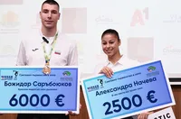 Българската федерация по лека атлетика награди финалистите от Световното първенство в зала