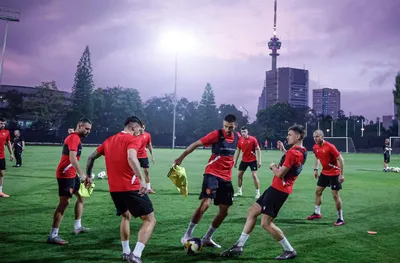 Националите тренират в пълен състав преди мача със Соломонови острови