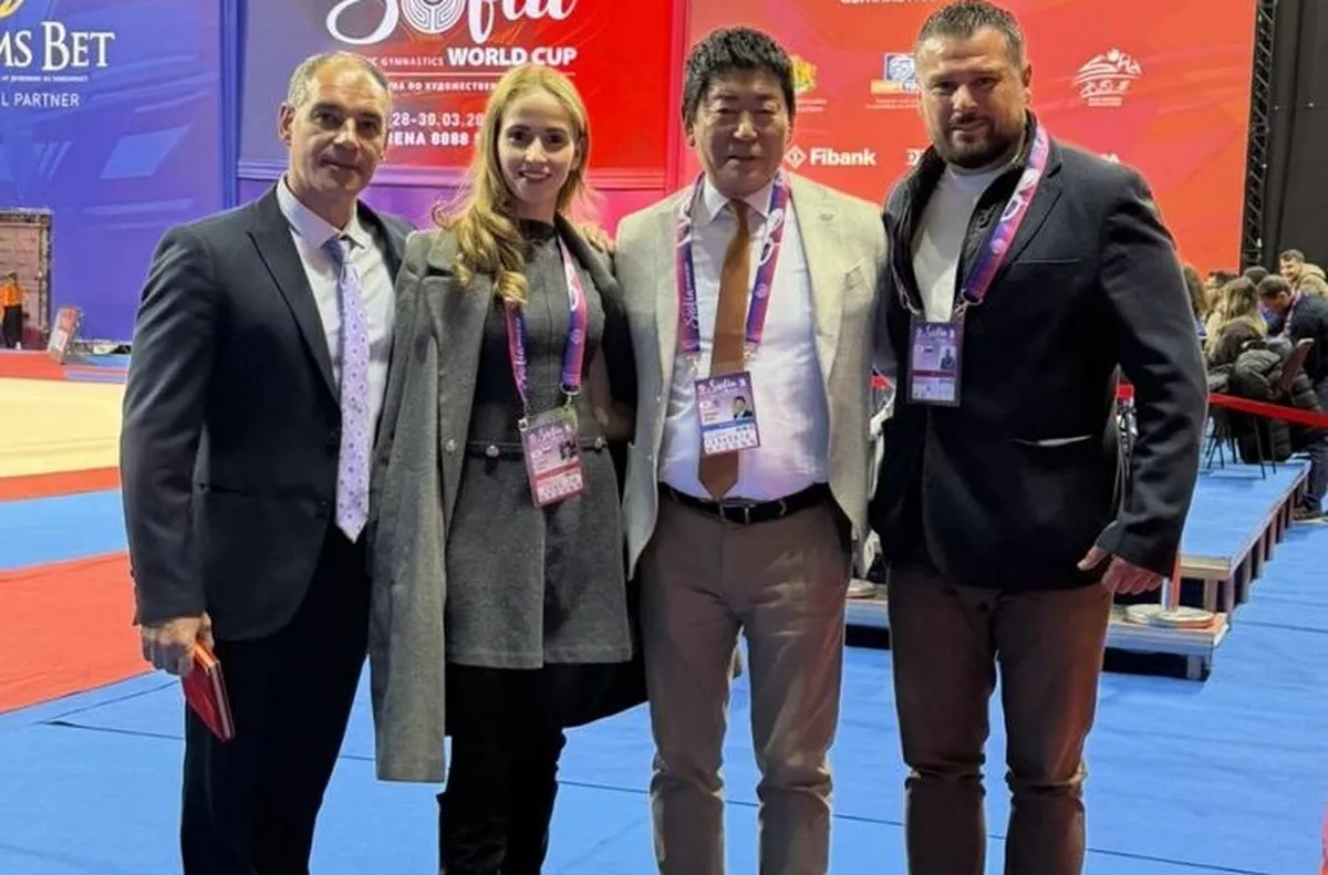 Шефът на гимнастиката с важна среща в България