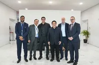 Георги Иванов на среща с Кройф-младши