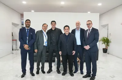 Георги Иванов на среща с Кройф-младши