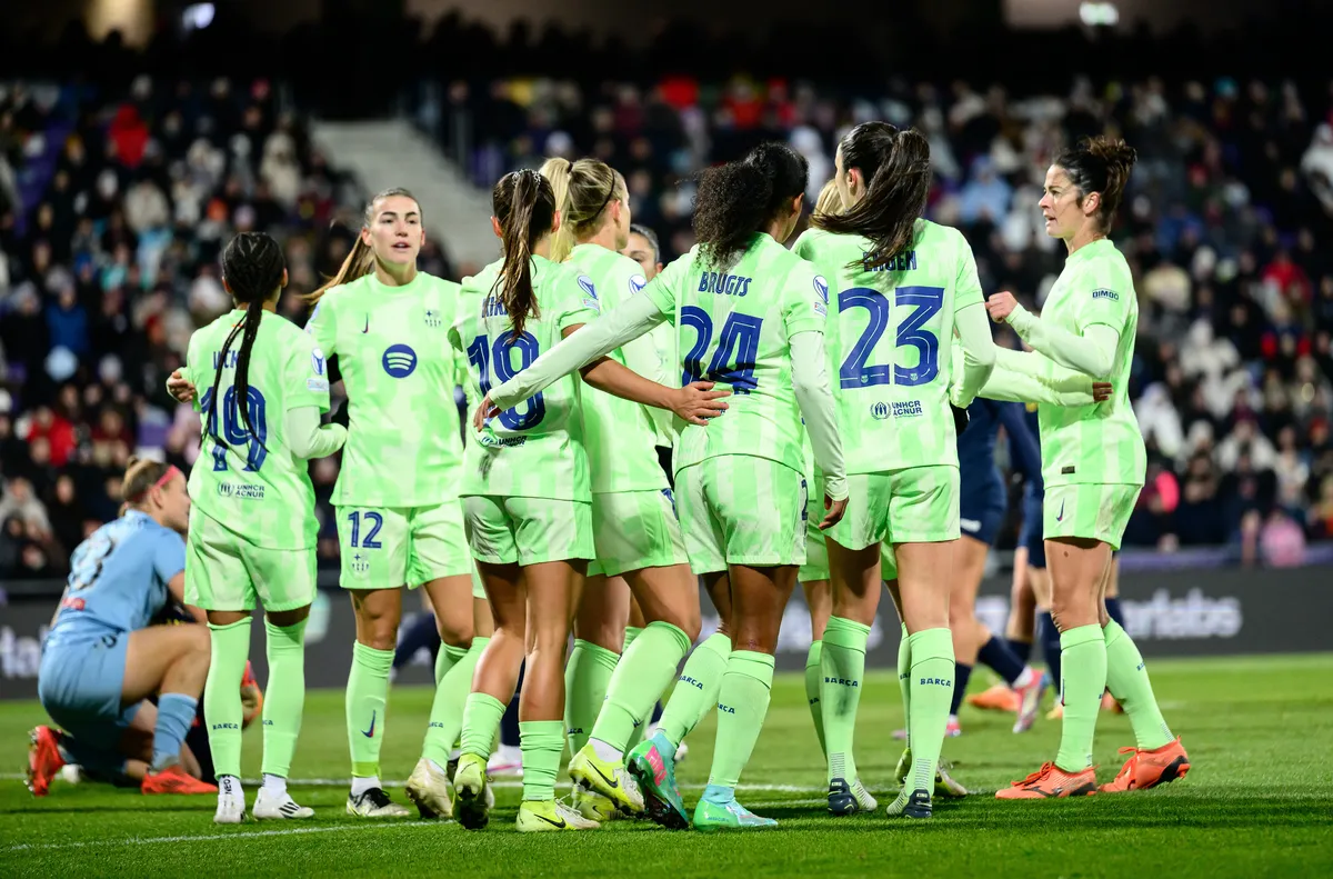 Жените на Барселона размазаха Реал Мадрид с 12:2! (ВИДЕО)
