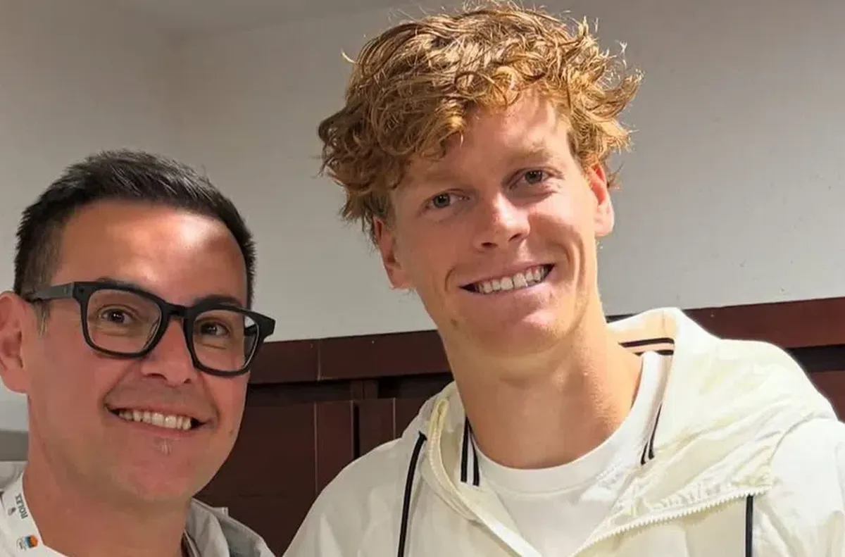 Бленджини се щракна с Яник Синер