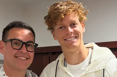 Бленджини се щракна с Яник Синер