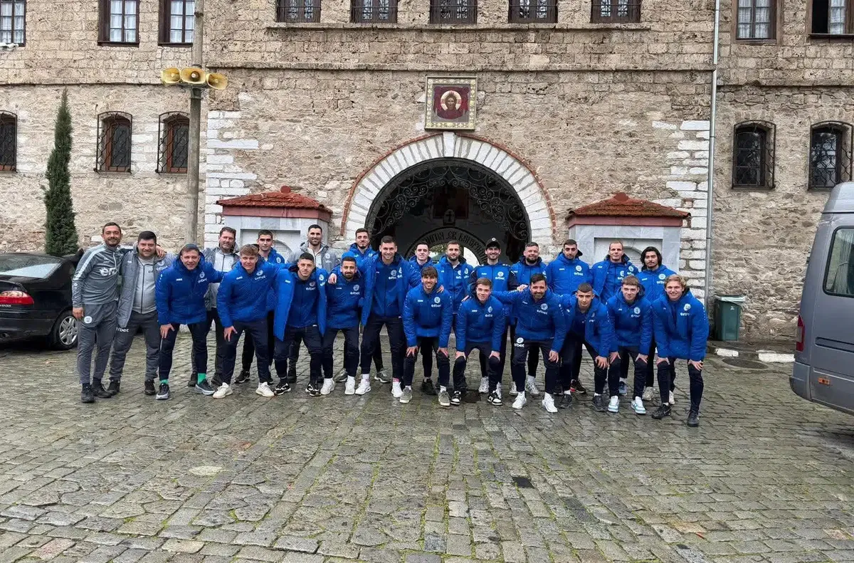 ОФК Несебър на посещение в Бачковския манастир