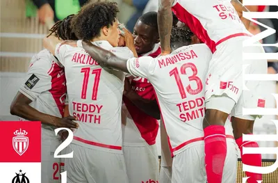 Монако записа много ценен успех у дома над Марсилия в битката за ШЛ