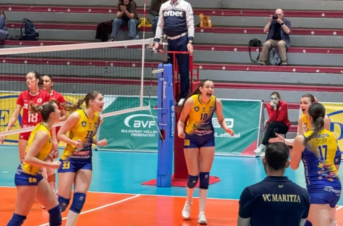 Марица Пловдив е на победа от финал в женската волейболна лига