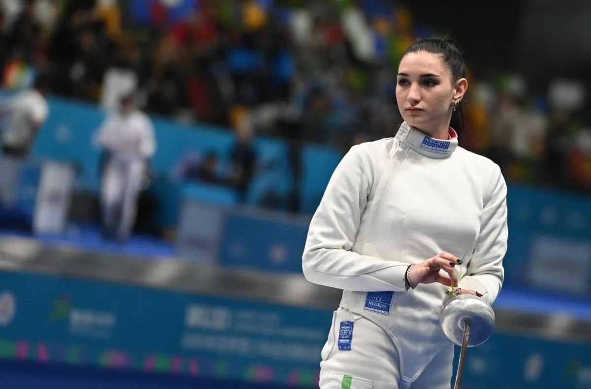 Виктория Велиславова се класира на 54-о място на шпага на Световното по фехтовка за младежи и девойки