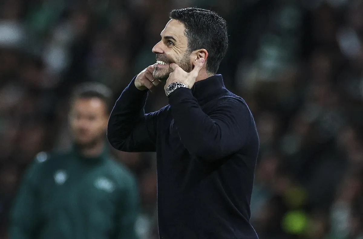 Артета похвали вратаря Рая след победата на Арсенал в Лисабон