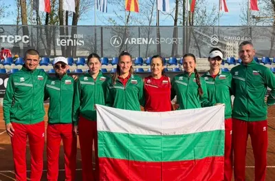 България се изкачи в Група I на „Били Джийн Кинг къп“ след убедителна победа над Кипър