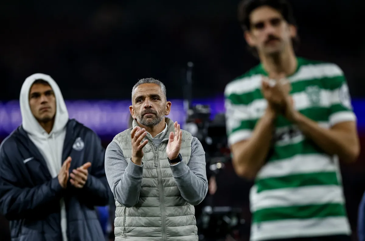 Треньорът на Спортинг: Горд съм, заслужавахме повече