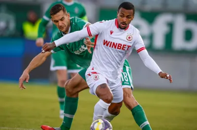 Лудогорец допусна късен обрат от ЦСКА в първия полуфинал