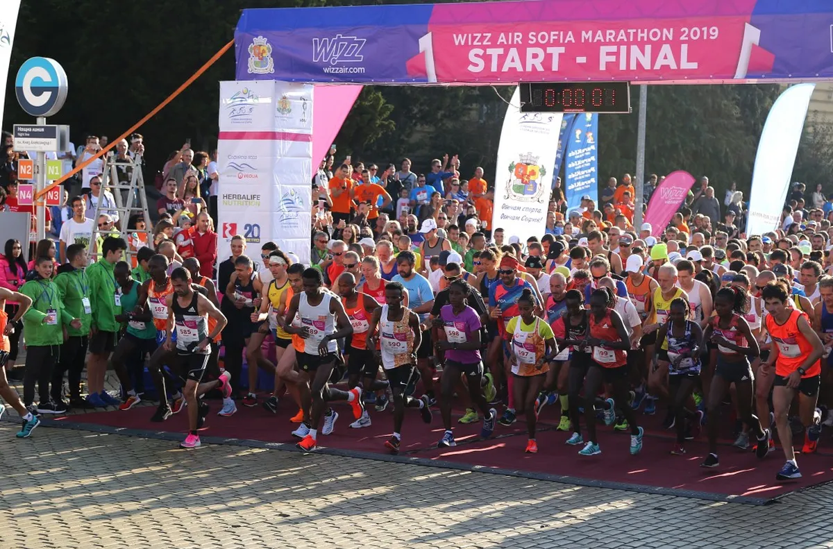 Над 11 000 стартират на Софийския маратон тази есен