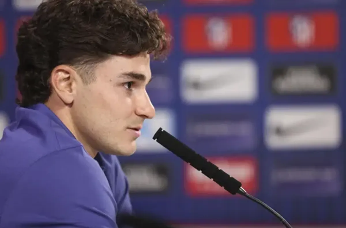 Хулиан Алварес коментира шансовете на Атлетико срещу Арсенал