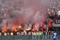 ЦСКА надъха феновете преди Лудогорец: Заедно като юмрук!