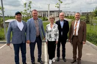 Весела Лечева на посещение в Казахстан