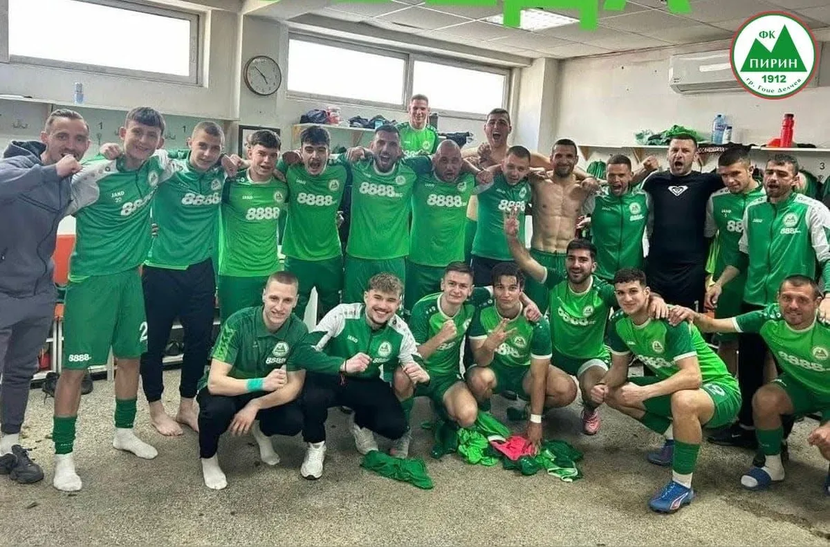 Пирин (ГД) №1 в Югозападната Трета лига:щ