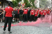 Здрав бой в Сектор "Г" минути преди финала за Купата