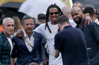 Рапърът Jay-Z на мач от Мондиал 2026