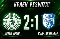 Ботев Враца обърна Спартак (Плевен)