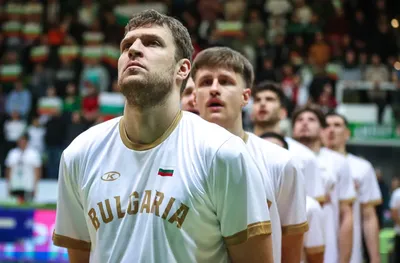 Везенков в състава на националния отбор на България по баскетбол