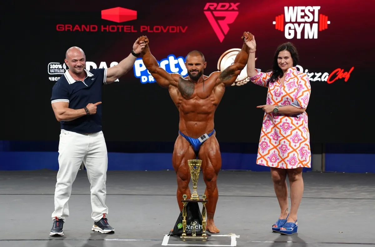 Бидибилдър от Карлово е абсолютен шампион на турнира "Muscle Cup Созопол 2026"